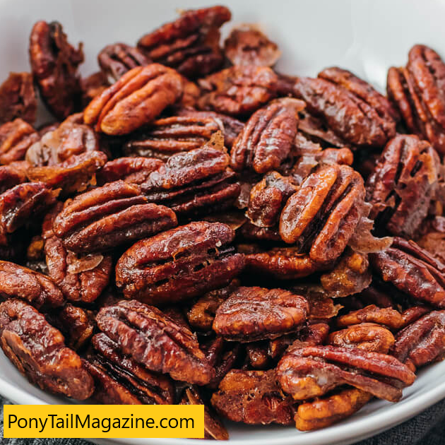LOW-CARB CANDIED PECANS