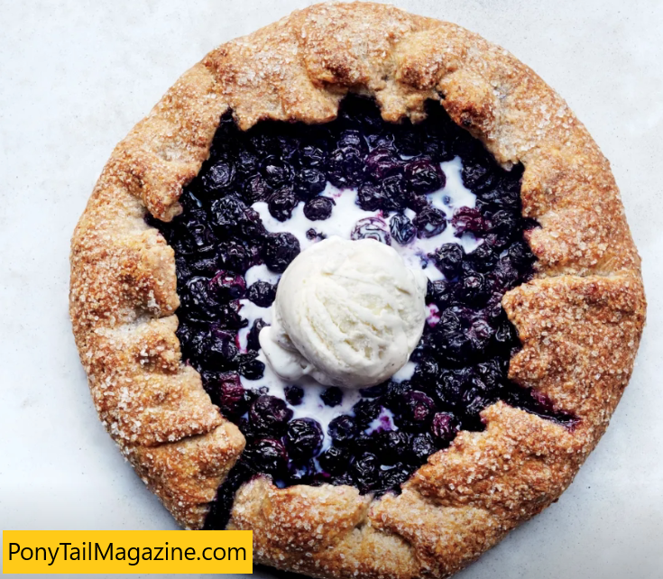 KETO LOW-CARB BLUEBERRY GALETTE