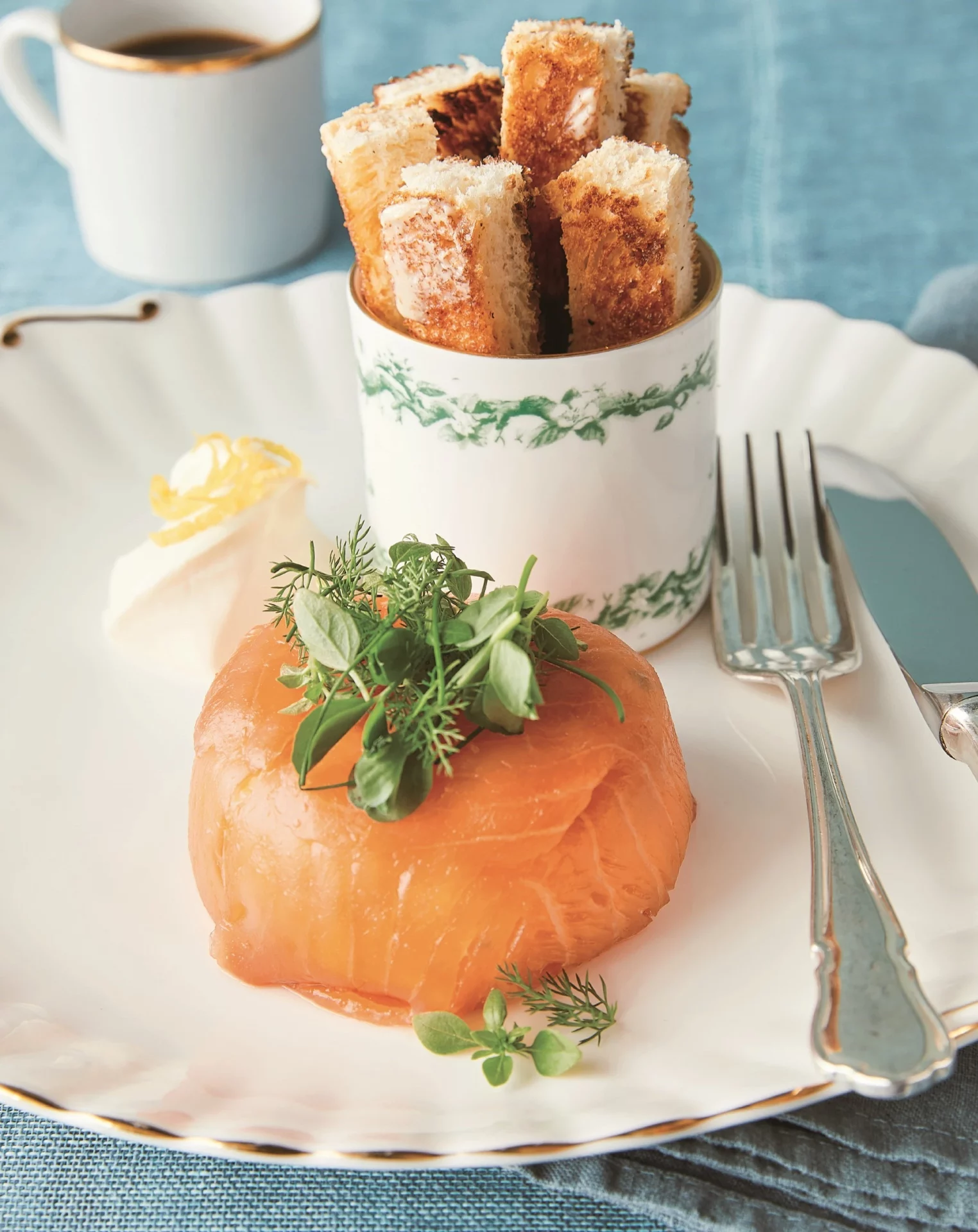 Scrambled Egg and Smoked Salmon Parcels