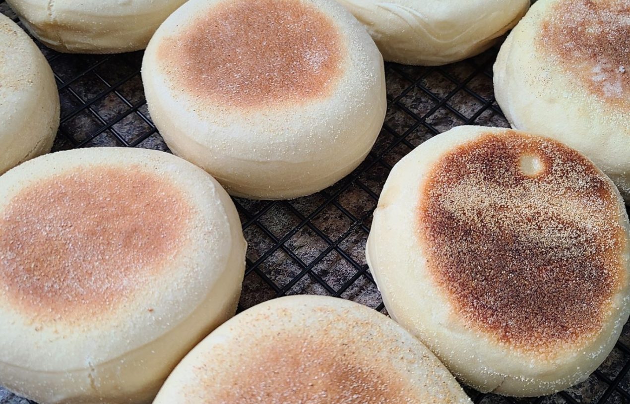 Sourdough English Muffins